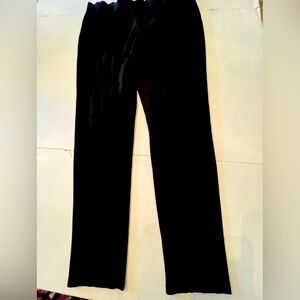 CACHE STRETCH SLACKS. BLACK. SIZE L